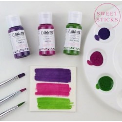 peinture alimentaire purple / violet - Edible Art - 15ml
