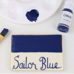 essbare Farbe sailor blue / Matrose blau - Edible Art - 15ml