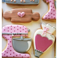 Cookie cutter kitchen mixer - 3 7/8" x 3 1/2" - Ann Clark