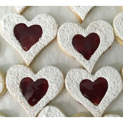 Cookie cutter heart  -  3 1/4" - Ann Clark