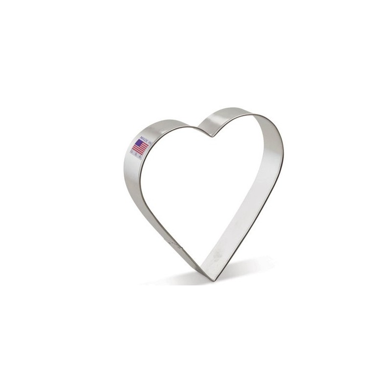 Cookie cutter heart  -  5" - Ann Clark