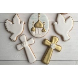 Cookie cutter holy cross - 4 1/8" - Ann Clark