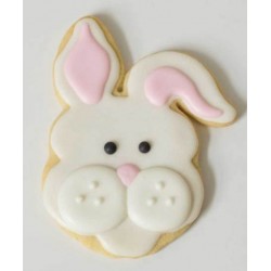 Cookie cutter rabbit face - 4 1/4" - Ann Clark