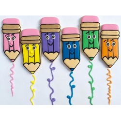 Cookie cutter pencil - 4" - Ann Clark