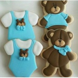 Cookie cutter  teddy bear - 3"  - Ann Clark