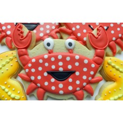 Cookie cutter crab - 5" - Ann Clark