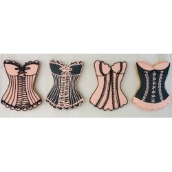 Cookie cutter corset - 4" - Ann Clark