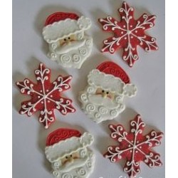 Cookie cutter snowflake - 4" - Ann Clark