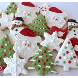 Cookie cutter christmas tree - 5" - Ann Clark