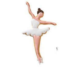 Cookie cutter ballerina - 4 5/8" - Ann Clark