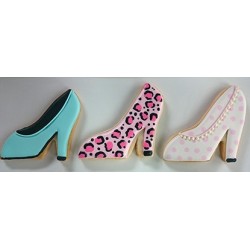 Cookie cutter high heel shoe - 3 5/8" - Ann Clark
