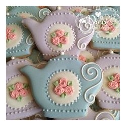 Cookie cutter teapot - 3 1/2" - Ann Clark