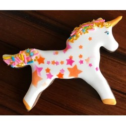 Cookie cutter unicorn - 4 1/2" - Ann Clark