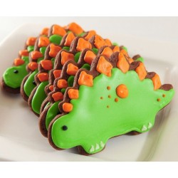 Cookie cutter dinosaur Stegosaurus - 2 3/4" x 4 3/4" - Ann Clark