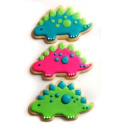 Cookie cutter dinosaur Stegosaurus - 2 3/4" x 4 3/4" - Ann Clark