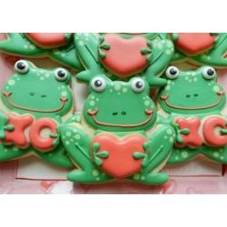 Cookie cutter frog - 3" - Ann Clark