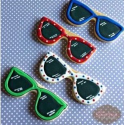 Cookie cutter sunglasses - 3 1/2" - Ann Clark