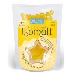 SK fertig temperiertes Isomalt - yellow / gelb - 125g - Squires Kitchen