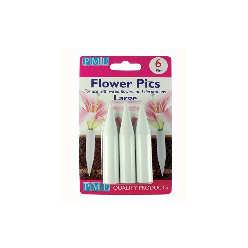 PME - Tuben für Blumen - groß - 6 Stück