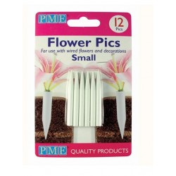 PME - tubos para flores - small / pequeño - 12 piezas
