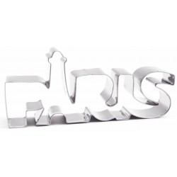 Cortador de acero Paris / París - 13,8 cm x 6 cm - ScrapCooking
