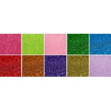 the sparkling powder of Rainbow Dust
