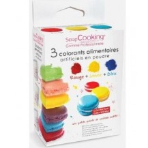 color the macaroons