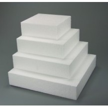 Support in polystyrene