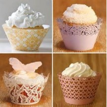 wraps and baking cups
