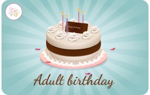 
			                        			Adult Birthday